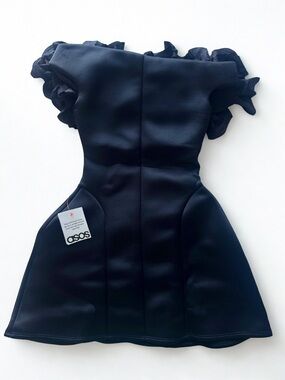 ASOS Design one off shoulder mini lantern dress